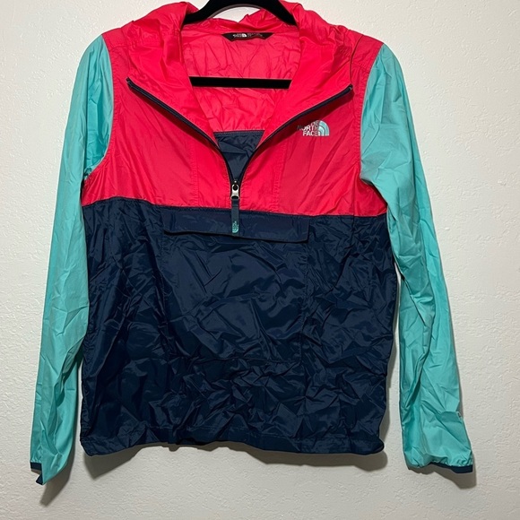 The North Face Other - THE NORTH FACE Windwall Hoodie windbreaker jacket Girl’s L